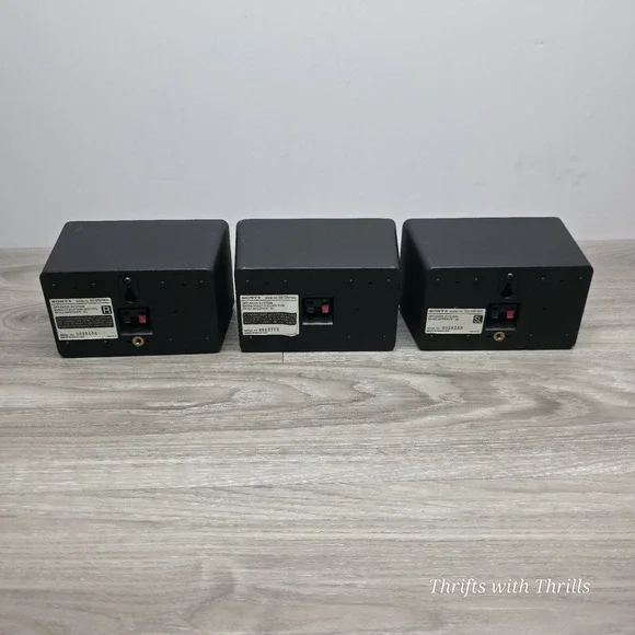 Sony Bookshelf Full Range Speakers - Lot of 3 - SS- (MSP900,SRP900,CNP680) - Picture 5 of 8